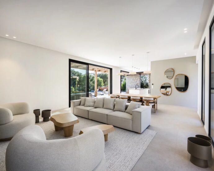 Arasu, Villa d&rsquo;architecte, 4 chambres, piscine, plage à pied