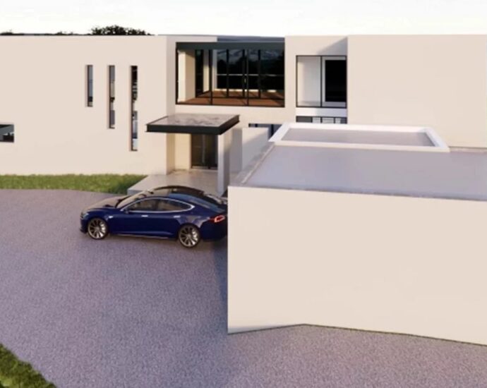 Arasu, Terrain à bâtir d&rsquo;environ 2 059 m&sup2; avec permis de construire, plage à pied