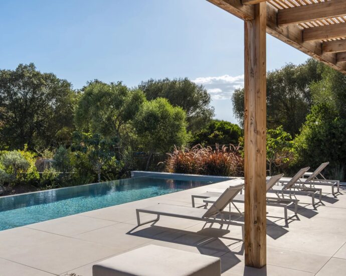 Arasu, Villa d&rsquo;architecte, 4 chambres, piscine, plage à pied