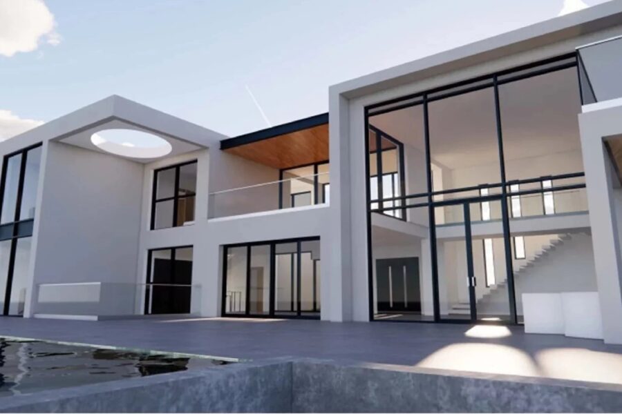 Arasu, Terrain à bâtir d&rsquo;environ 2 059 m&sup2; avec permis de construire, plage à pied