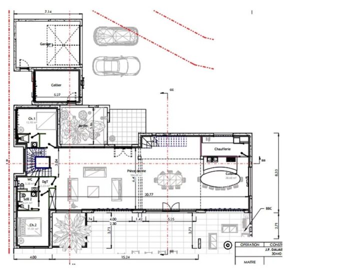 Arasu, Terrain à bâtir d&rsquo;environ 2 059 m&sup2; avec permis de construire, plage à pied