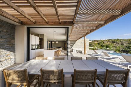 Arasu, Villa d&rsquo;architecte, 4 chambres, piscine, plage à pied