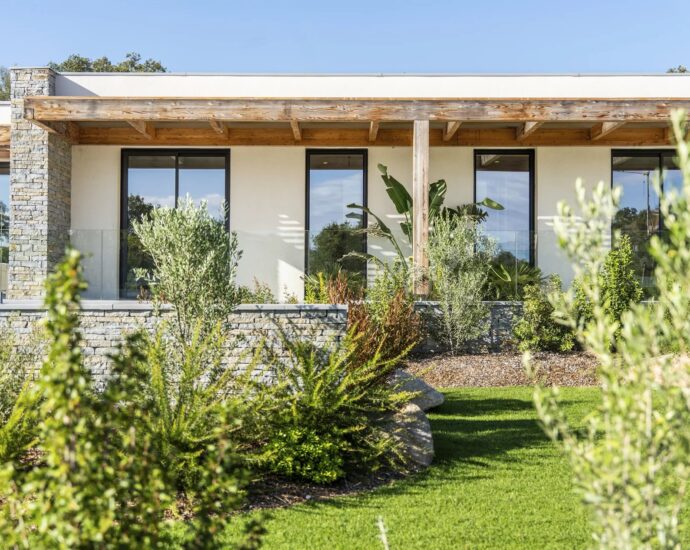 Arasu, Villa d&rsquo;architecte, 4 chambres, piscine, plage à pied