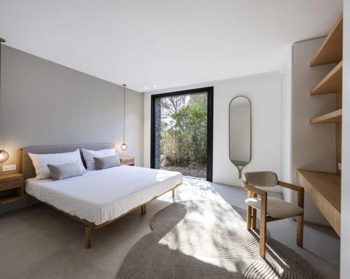 Arasu, Villa d&rsquo;architecte, 4 chambres, piscine, plage à pied