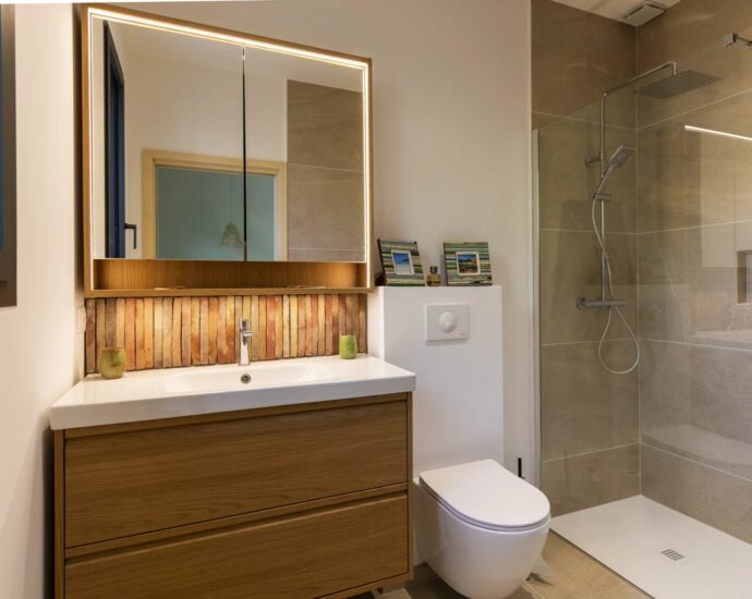 Porto-Vecchio, Marina Di Fiori,  Villa 4 chambres, piscine, vue mer, proche plage