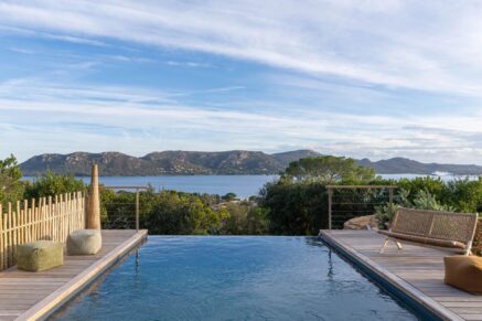 Porto-Vecchio, Marina Di Fiori,  Villa 4 chambres, piscine, vue mer, proche plage