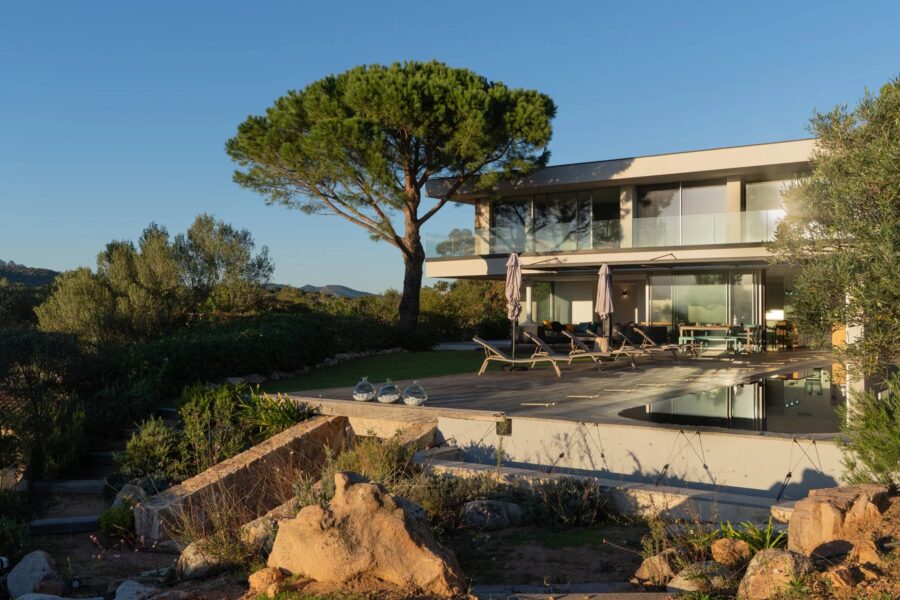 Porto Vecchio, Arasu, Villa 6 chambres,  vue mer, piscine, proche plage