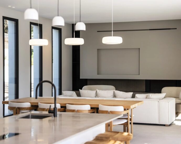 Arasu, Villa d&rsquo;architecte, 4 chambres, piscine, plage à pied