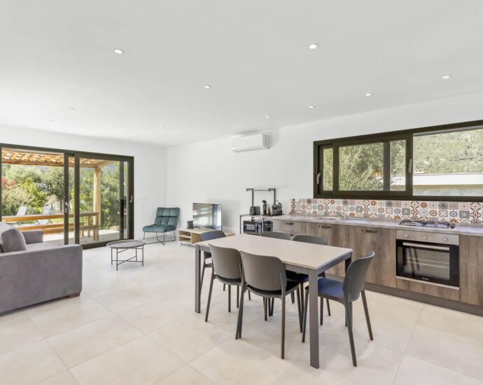 Exclusivité , Sainte-Lucie de Porto-Vecchio, Villa 4 chambres, piscine, vue montagnes, proche piscines naturelles et plages