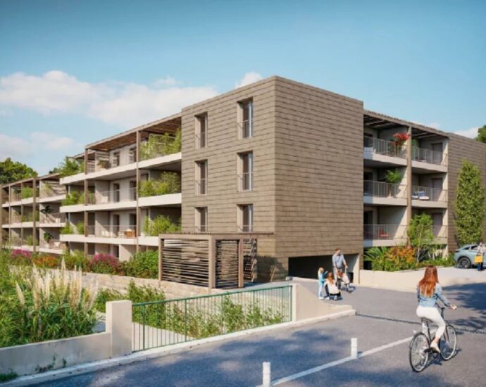 Calvi, Programme neuf, Appartements du T2 au T4, proche plage, aperçu mer