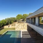 Abbartello, Olmeto, Architect-Designed Villa, 6 bedrooms, pool, Panoramic sea view, Walking distance to the beach