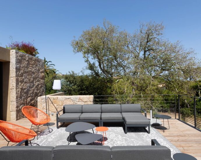 Porto-Vecchio, Domaine de Cala Rossa, villa 4 chambres, piscine, plage à pied