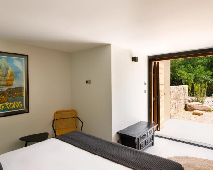 Porto-Vecchio, Domaine de Cala Rossa, villa 4 chambres, piscine, plage à pied