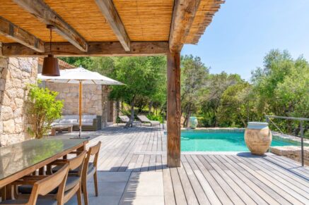 Olmeto, Villa 2 chambres, pied dans l&rsquo;eau, piscine, vue mer,