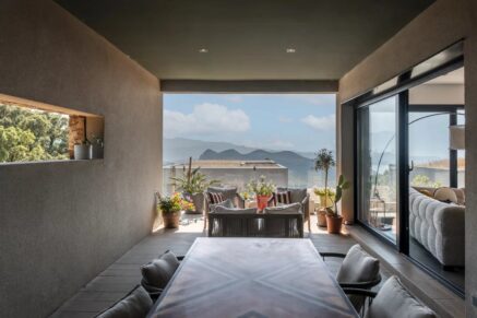 Saint-Florent, Barbaggio, 3 bedroom apartment with sea view, close to the beach