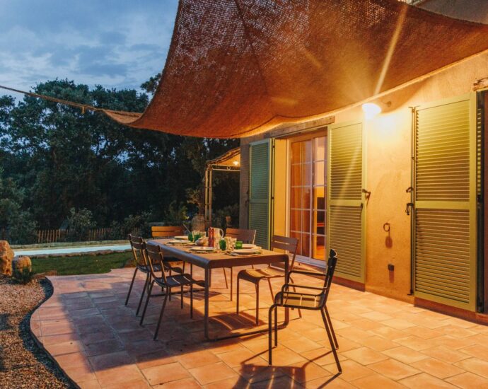 Balagne, Pigna, Villa 3 chambres, piscine, plage à pied