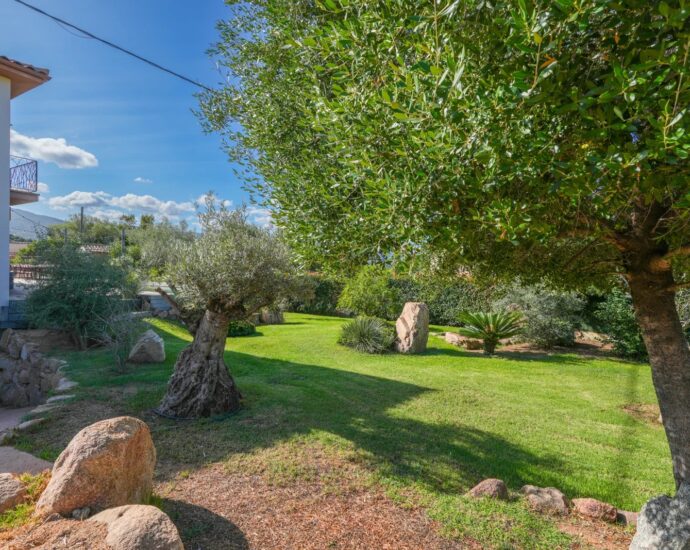 Pietrosella, Presqu’île de l’Isolella, Villa, 3 chambres, piscine, aperçu mer, proche plage et Porticcio