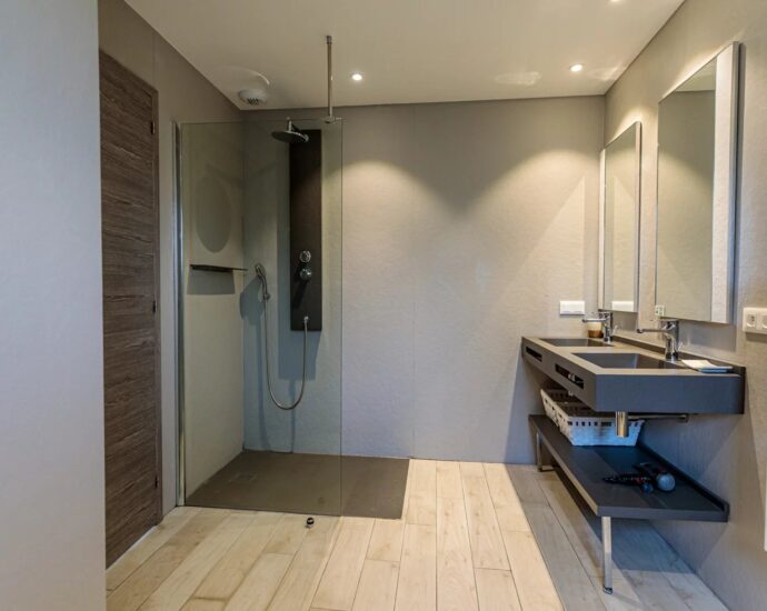 Lecci, Cala Rossa, Villa de 3 chambres avec piscine chauffée et plage à pieds