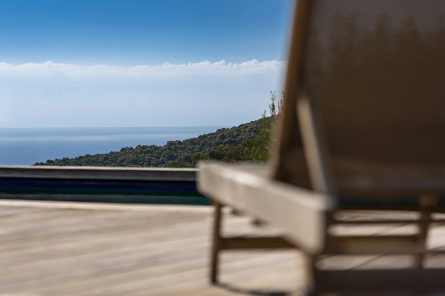 Ajaccio, Salario, Villa de standing en pierre , 4 suites, vue panoramique, Piscine