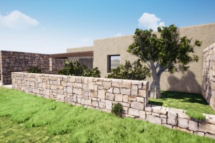 Occhiatana, Terrain à bâtir avec permis purgé pour villa d’achitecte en pierre avec piscine, proche plages et L’Île-Rousse