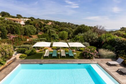 Domaine d&rsquo;Arasu, Villa vue mer panoramique, 4 chambres, piscine chauffée, proche plage