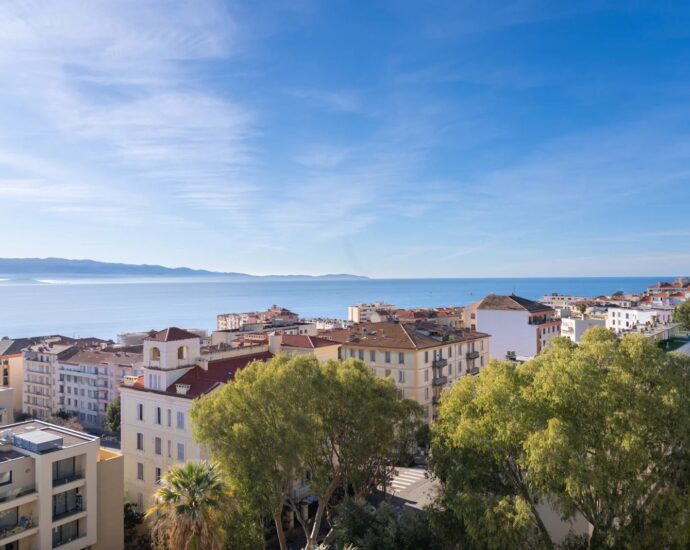 Exclusive, Ajaccio, Apartment in Private Residence, 1 Bedrooms, Terraces, Steps from the Beach