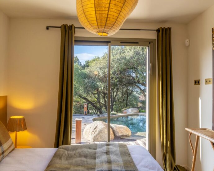 Domaine de Cala Rossa, villa 5 chambres, piscine, proche plage