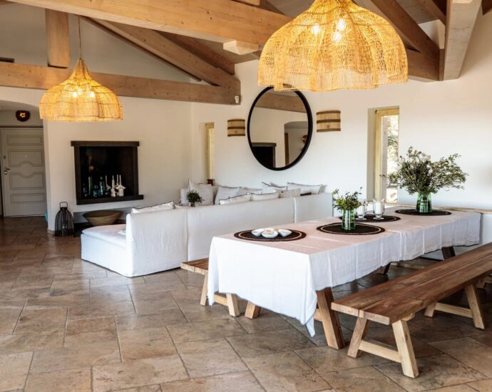 Palombaggia, Folaca, Sea View Villa, 6 Bedrooms, Walking Distance to the Beach, Swimming Pool