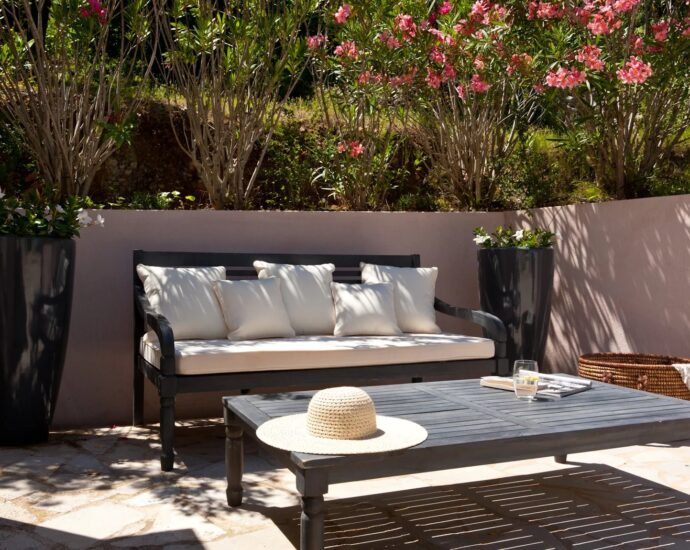 Porto-Vecchio, Villa vue mer panoramique, 4 chambres, piscine, proche plage