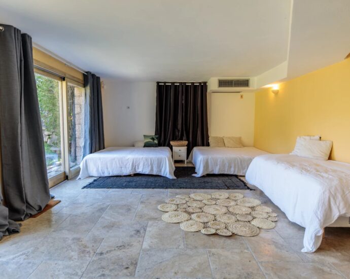 Palombaggia, Folaca, Sea View Villa, 6 Bedrooms, Walking Distance to the Beach, Swimming Pool