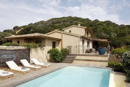 Bonifacio, Santa Manza, Sea View Villa, 4 Bedrooms, Pool, Walking Distance to the Beach