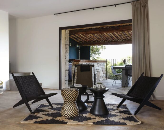 Bonifacio, Santa Manza, Sea View Villa, 4 Bedrooms, Pool, Walking Distance to the Beach