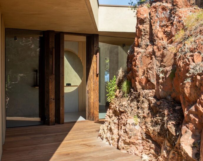 Sainte-Lucie de Porto-Vecchio, Caramontinu, Villa vue mer panoramique, 6 chambres, piscine, proche plage