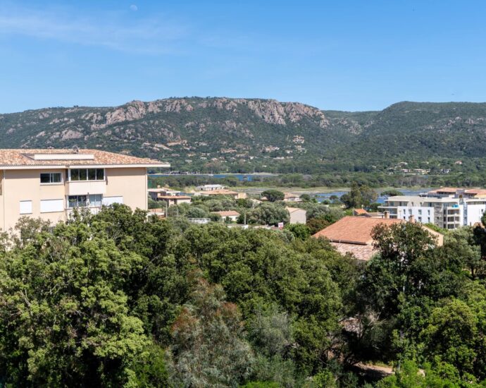 Porto-Vecchio, Appartement en duplex, 5 chambres, vue montagnes, piscine commune