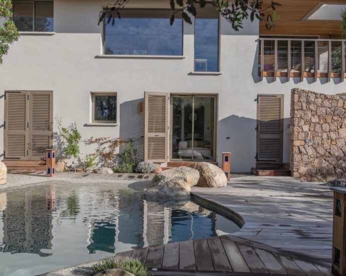 Domaine de Cala Rossa, villa 5 chambres, piscine, proche plage