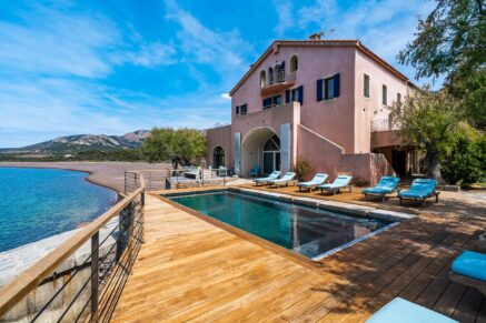 Galéria, Private Estate, Waterfront Villa, 8 Bedrooms, Panoramic Sea View, Heated Pool, Close to Calvi