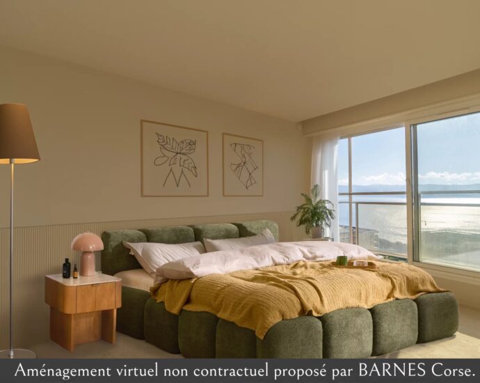 Ajaccio, Exclusivité, Penthouse type T6, 4 chambres vue panoramique mer