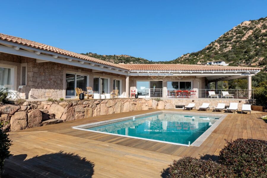 Palombaggia, Folaca, Sea View Villa, 6 Bedrooms, Walking Distance to the Beach, Swimming Pool