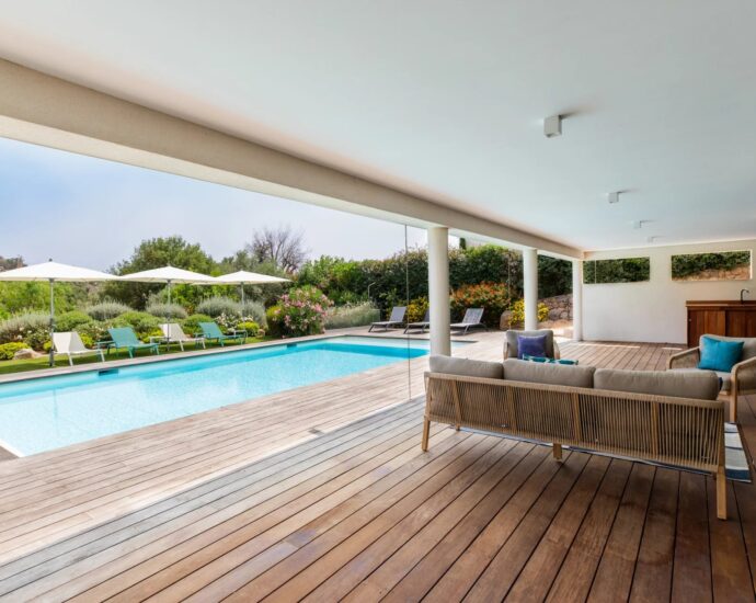 Domaine d&rsquo;Arasu, Villa vue mer panoramique, 4 chambres, piscine chauffée, proche plage