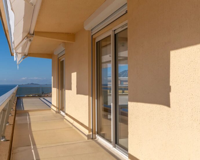 Ajaccio, Exclusivité, Penthouse type T6, 4 chambres vue panoramique mer