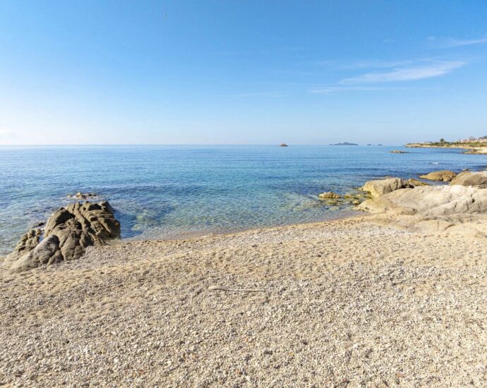 Exclusive: Ajaccio, waterfront villa with panoramic sea view, 6 bedrooms, walking distance to the beach.