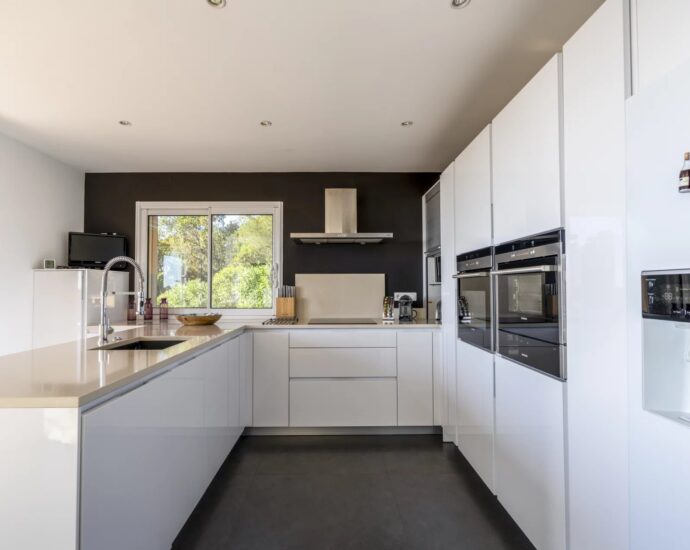 Porto -Vecchio, Arasu, Cirindinu, Villa vue mer panoramique, 3 chambres, piscine chauffée, proche plage