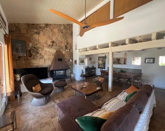 Porto Vecchio, Palombaggia, Propriété vue mer, 4 chambres, piscine, plage à pied