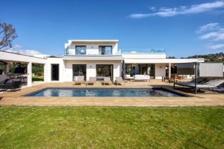 Porto-Vecchio, Arasu, Villa plage à pied, 4 chambres, piscine, domaine privé, aperçu mer