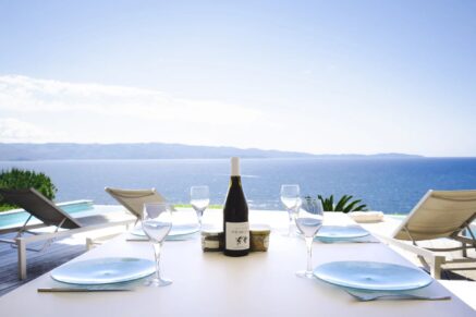 Ajaccio, Route des Sanguinaires, Villa vue mer, 4 Chambres, Piscine, proche plage