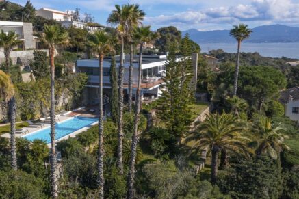 Ajaccio, Route des Sanguinaires, Villa vue mer, 5 chambres, Piscine, plage à pied