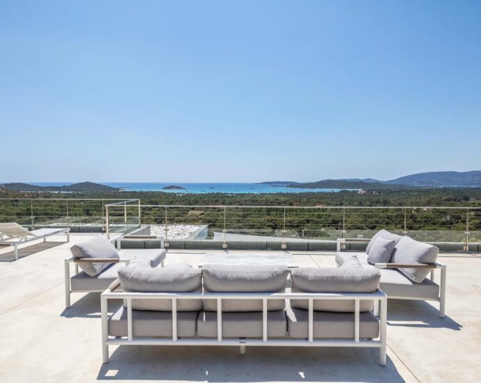 Saint-Cyprien, villa 7 chambres, piscine, vue mer panoramique, proche plage