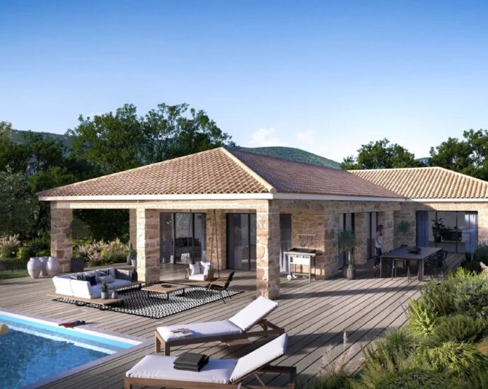 Terrain constructible, Lecci de Porto Vecchio, permis de construire