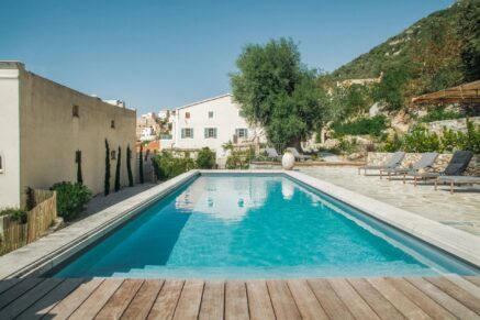 Lumio, Maison de Maître, 9 chambres, vue panoramique mer et village, piscine, proche plage