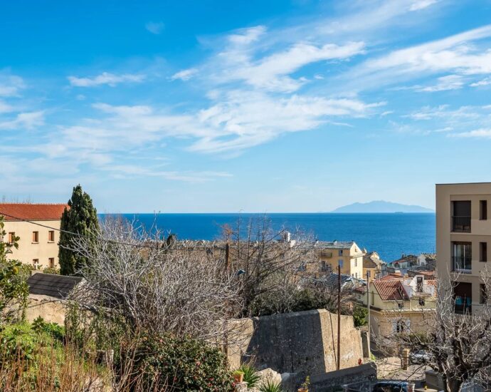 Bastia, centre-ville, maison de maître, 5 chambres, piscine, proche plage